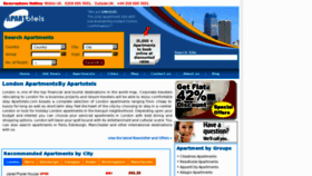What Apartotels.com website looked like in 2012 (12 years ago)