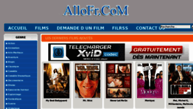 What Allofr.com website looked like in 2012 (12 years ago)