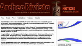 What Archeorivista.it website looked like in 2012 (12 years ago)