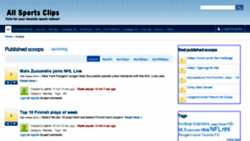 What Allsportsclips.com website looked like in 2011 (13 years ago)