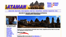 What Atamanhotel.com website looked like in 2012 (11 years ago)