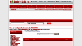 What Anunturi-gratis.ro website looked like in 2012 (11 years ago)