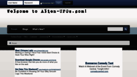 What Alienhub.com website looked like in 2012 (11 years ago)