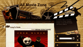 What Allmoviezone.com website looked like in 2012 (11 years ago)