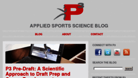 What Appliedsportsscience.com website looked like in 2012 (11 years ago)