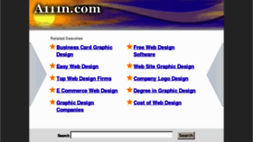 What A111n.com website looked like in 2012 (11 years ago)