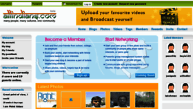 What Allindians.com website looked like in 2012 (11 years ago)