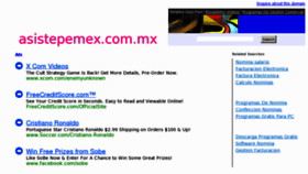 What Asistepemex.com.mx website looked like in 2012 (11 years ago)