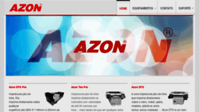 What Azon.com.br website looked like in 2012 (11 years ago)