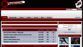 What Anonbate.com website looked like in 2012 (11 years ago)