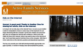 What Activefamilyservices.com website looked like in 2012 (11 years ago)