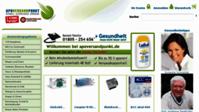 What Apoversandpunkt.de website looked like in 2012 (11 years ago)