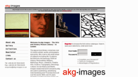 What Akg-images.co.uk website looked like in 2012 (11 years ago)