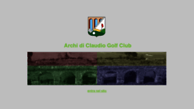 What Archidiclaudiogolf.it website looked like in 2012 (11 years ago)