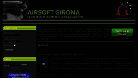 What Airsoftgirona.com website looked like in 2012 (11 years ago)