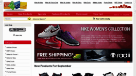 What Airmax1.com website looked like in 2012 (11 years ago)