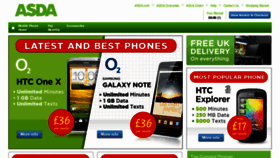 What Asdamobilephones.com website looked like in 2012 (11 years ago)