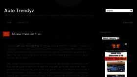 What Autotrendyz.com website looked like in 2012 (11 years ago)