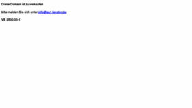 What Aa1-fenster.de website looked like in 2012 (11 years ago)