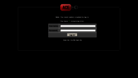 What Acehd.net website looked like in 2012 (11 years ago)