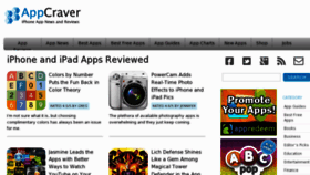 What Appcraver.com website looked like in 2012 (11 years ago)