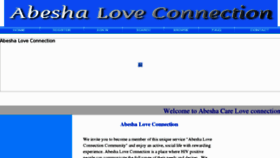 What Abeshacare.com website looked like in 2012 (11 years ago)