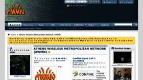 What Awmn.net website looked like in 2012 (11 years ago)
