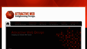 What Attractiveinc.com website looked like in 2012 (11 years ago)