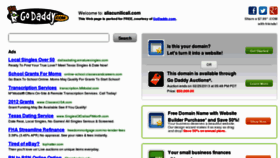 What Aliacunilicali.com website looked like in 2012 (11 years ago)