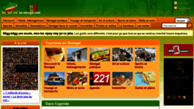 What Ausenegal.com website looked like in 2012 (11 years ago)