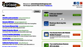 What Automotiveprotectiongroup.com website looked like in 2012 (11 years ago)