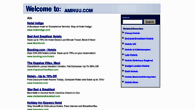 What Aminuu.com website looked like in 2012 (11 years ago)