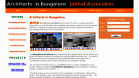 What Architectsinbangalore.in website looked like in 2012 (11 years ago)