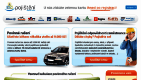 What Abcpojisteni.cz website looked like in 2012 (11 years ago)