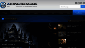 What Atrincherados.net website looked like in 2012 (11 years ago)