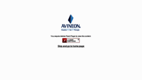 What Avineon.com website looked like in 2012 (11 years ago)