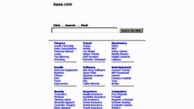 What Aaaa.com website looked like in 2012 (11 years ago)