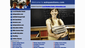 What Askquestions.com website looked like in 2012 (11 years ago)