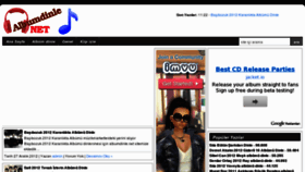 What Albumdinle.net website looked like in 2012 (11 years ago)