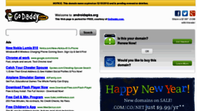 What Androidapks.org website looked like in 2012 (11 years ago)