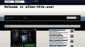 What Alienhub.com website looked like in 2013 (11 years ago)