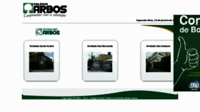 What Arbos.com.br website looked like in 2013 (11 years ago)