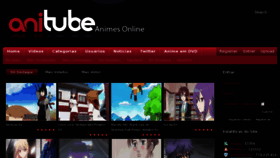 What Anitube.co website looked like in 2013 (11 years ago)