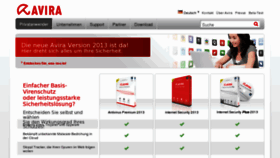 What Antivir-pe.de website looked like in 2013 (11 years ago)