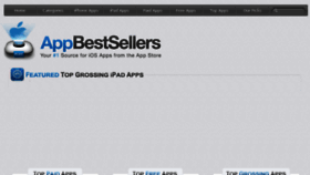 What Appbestsellers.com website looked like in 2013 (11 years ago)