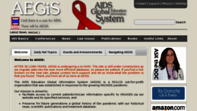 What Aegis.org website looked like in 2013 (11 years ago)