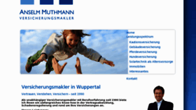 What Anselm-muthmann.de website looked like in 2013 (12 years ago)