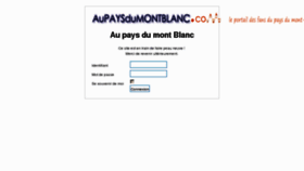 What Aupaysdumontblanc.com website looked like in 2013 (11 years ago)