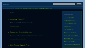 What Adhenet.tv website looked like in 2013 (11 years ago)