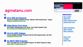 What Agmatanu.com website looked like in 2013 (11 years ago)